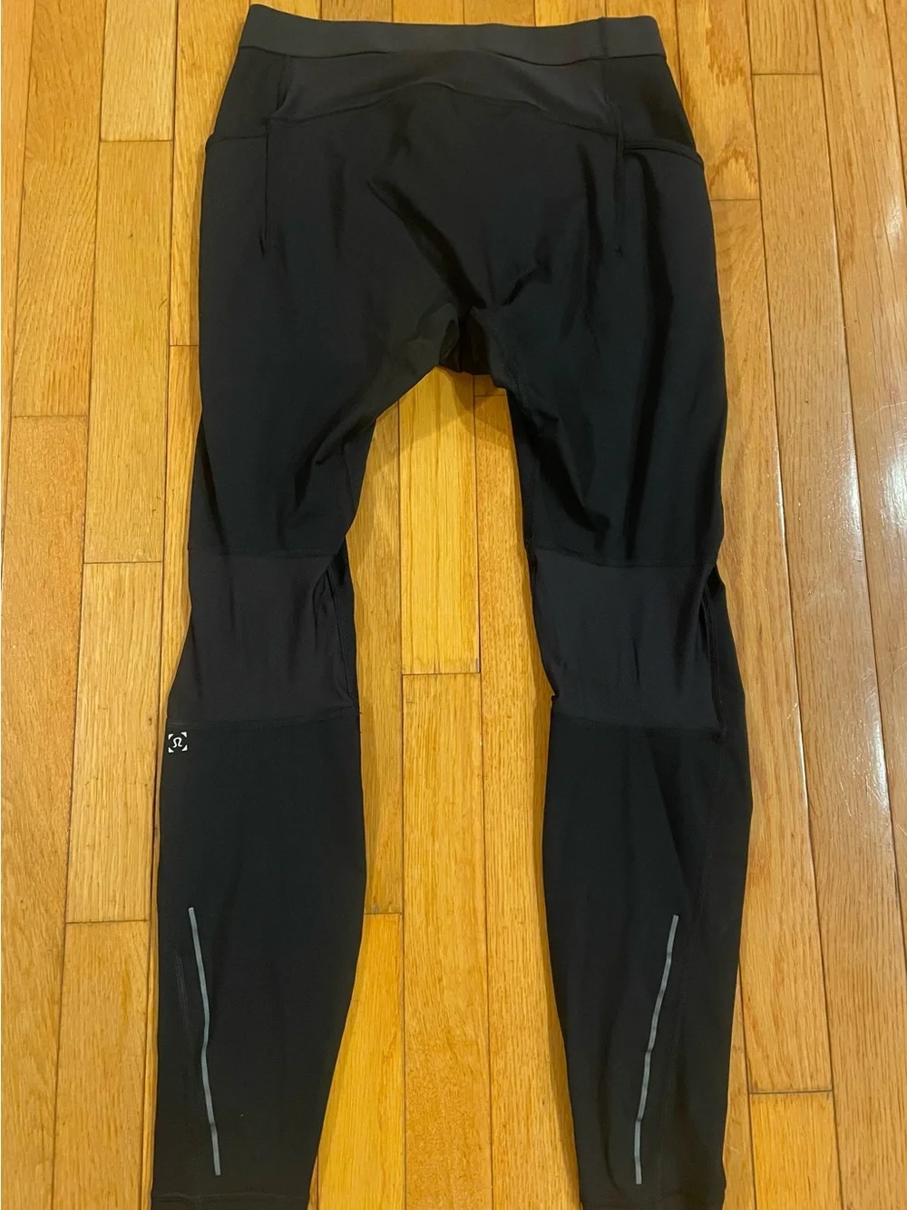 NWOT -Lululemon Men’s Surge Light 3/4 Tight 25’´ Black Reflective Accent Size L - Picture 5 of 14